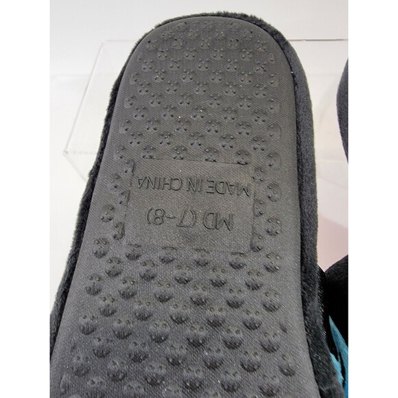 KSD Women's M 7-8 Bioworld Wonder Woman Plush Soft Slip On Slide Slippers NWOT - Picture 11 of 11